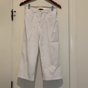 Tribella| White Crop Pants 4P